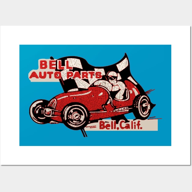 Bell Auto Parts Wall Art by Midcenturydave